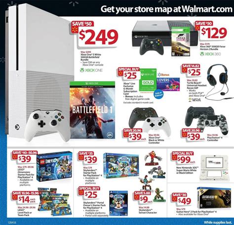 walmart black friday video game deals